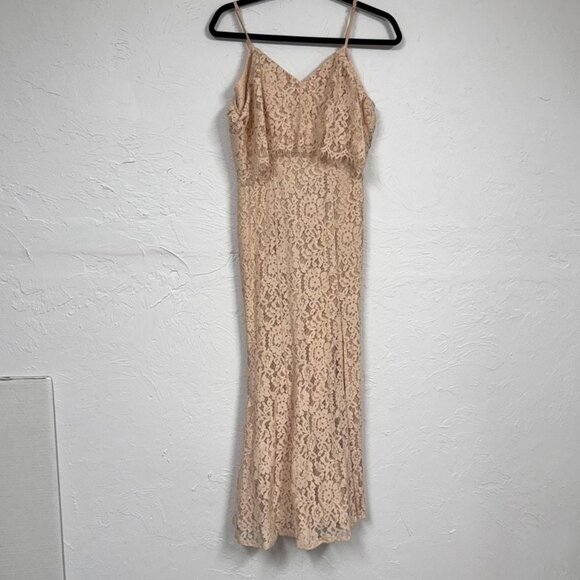 Lulus Women's Pink and Orange Dress - Picture 1 of 6